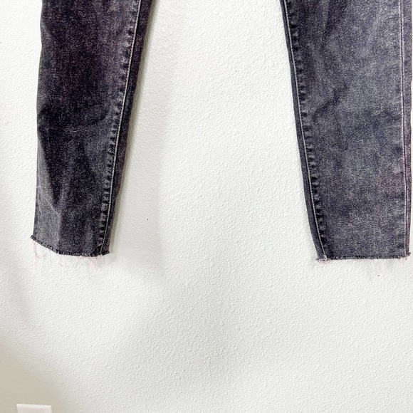 Levi's 711 High Rise Skinny Bass Line Black Denim Jeans Women's Size 27 x 30 - Picture 4 of 10